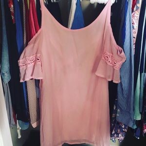 Brand New Mini Mauve Dress